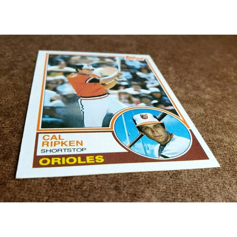 VTG 1983 Topps CAL RIPKEN JR. MLB Baseball #163 2nd YEAR Baltimore ORIOLES H.O.F